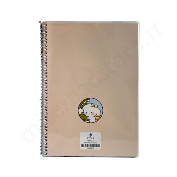 دفتر 60 برگ حاشیه دار استیکر دار پیتیکو Pitico - Image 2