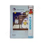 دفتر 60 برگ حاشیه دار استیکر دار پیتیکو Pitico - Image 3