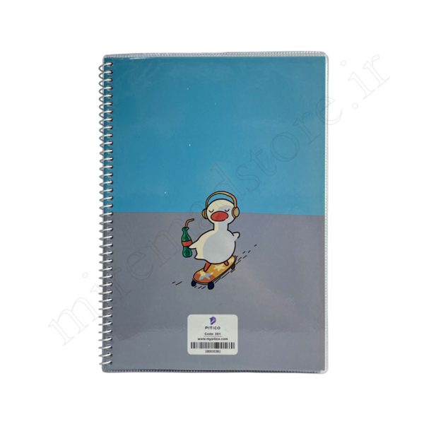 دفتر 60 برگ مجلد خطی فانتزی پیتیکو Pitico - Image 6