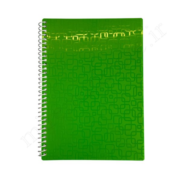 دفتر 100 برگ طلقی متالیک گلبرگ Golbarg - Image 5