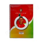 دفتر 50 برگ تک خط فوتبالی مجلد گلبرگ Golbarg - Image 2