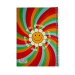 دفتر 80 برگ مقوایی پیتیکو Pitico Flower - Image 2