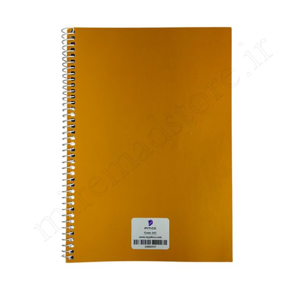 دفتر 80 برگ مقوایی پیتیکو Pitico Flower - Image 5