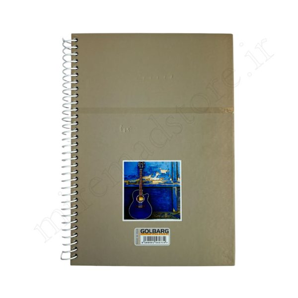 دفتر 100 برگ جلد سخت فانتزی گلبرگ Gollbarg - Image 4