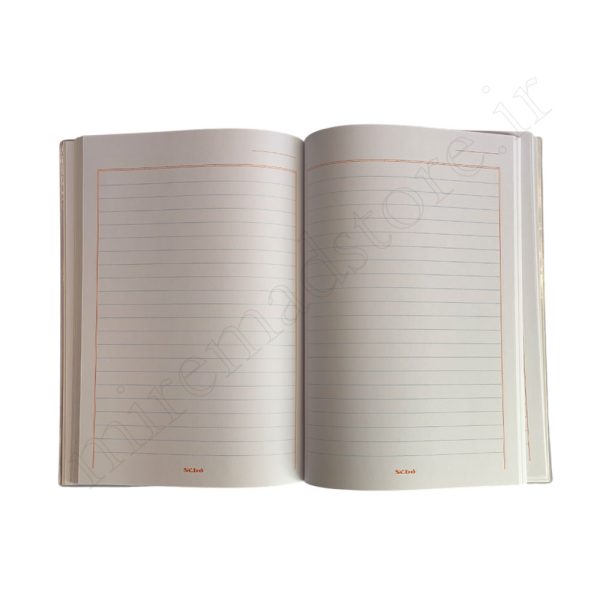 دفتر80 برگ تک خط ته چسب مجلدسیبو SIBO P51 - Image 7