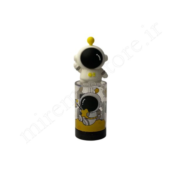 تراش مخزن دار سر سلیکونی فضانورد PencilSharpner_7744 - Image 1