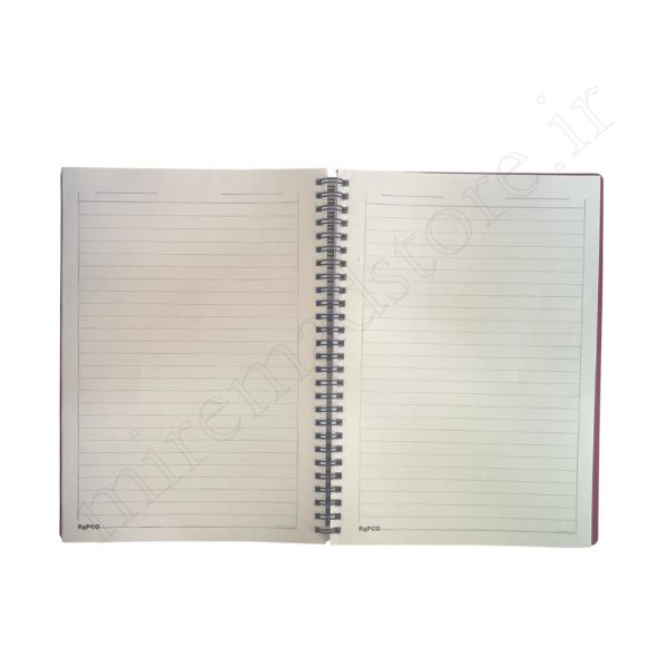 دفتر100برگ تک خط فنری پاپکوPAPCO NB-620 - Image 4
