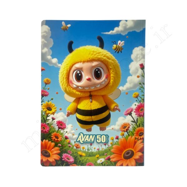 دفترنقاشی لبوبو 50برگ ته چسب آوان AVAN - Image 5