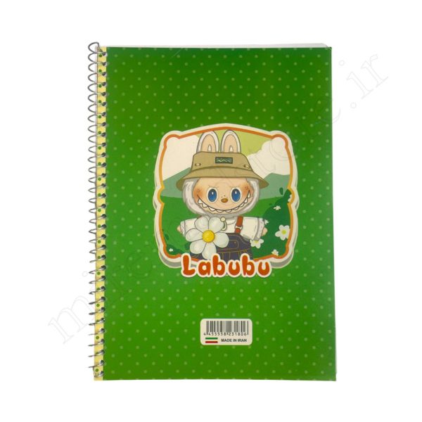 دفترنقاشی50برگ طلقی فنری لبوبو LABUBU - Image 4