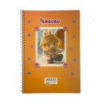 دفترنقاشی50برگ طلقی فنری لبوبو LABUBU - Image 6