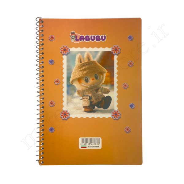دفترنقاشی50برگ طلقی فنری لبوبو LABUBU - Image 6