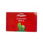 مداد رنگی 36 رنگ جعبه فلز الیگیتور Alligator