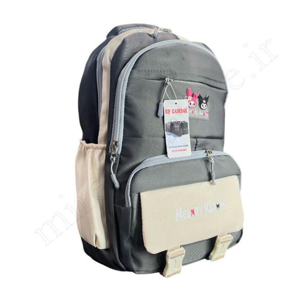 کوله پشتی فانتزی کرومی4زیپ KIF QASEDAK - Image 4