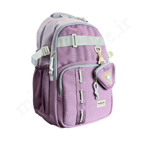 کوله پشتی کلاسیک طنابی3 زیپFASHON - Image 4