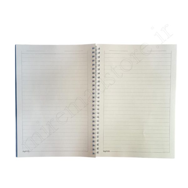 دفتر60برگ طلقی فنری تک خط پاپکو PAPCO NB-634F01 - Image 7